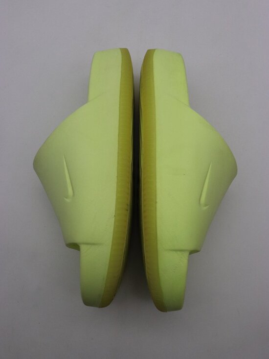 Nike Calm Slides Men\'s US Size 10 Green Rubber Slip-On Sandals Logo Casual Shoes main image 4